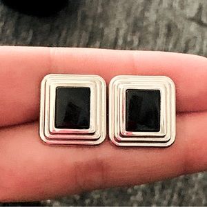 Dolan Bullock DB Pyramid Sterling Cufflinks